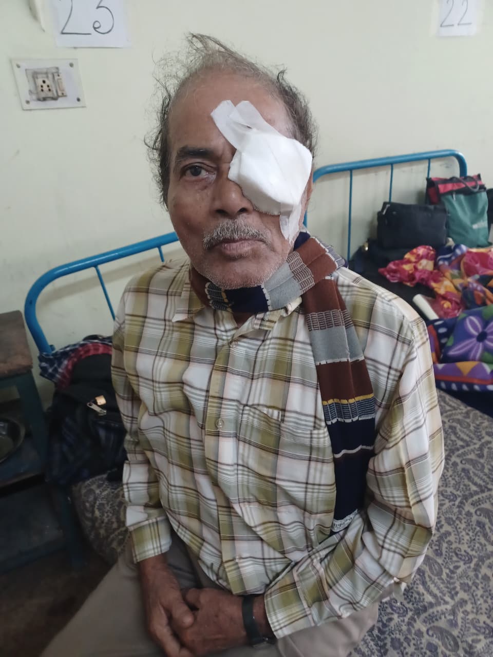 Sukumar Patra from Nangi, another Patient with successful eye surgery
